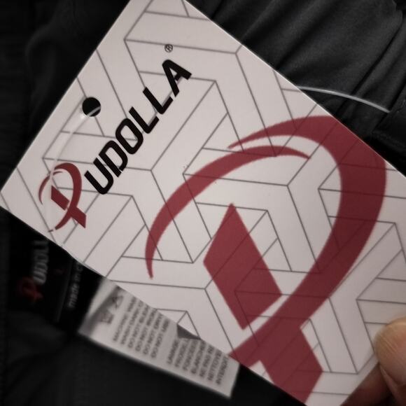 3057) Pudolla Unisex Dark Grey 3 Zipper Pockets Outdoor Work Shorts Large - Picture 5 of 8